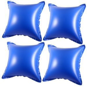 Jayseuw 4ks bazénový polštář bazénový zimní vzduchový polštář 122 x 122 x 60 cm, bazénový polštář, vzduchový polštář, zimní polštář na plachtu bazénu zimní zazimování