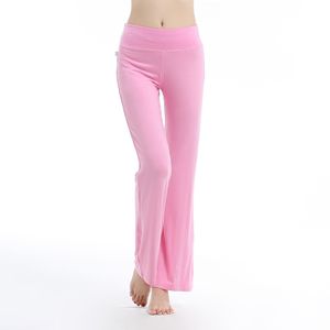 Damen Stretch Yogahosen mit hoher Taille Tanzhose Jogginghose,Farbe: Rosa,Größe:XL