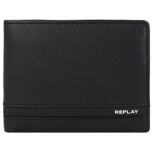 Replay Geldbörse RFID Schutz Leder 13 cm