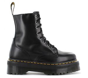 Dr. Martens JADON Polished Smooth Black Unisex Stiefel Boots Plateau schwarz 15265001, Schuhgröße:EUR 42
