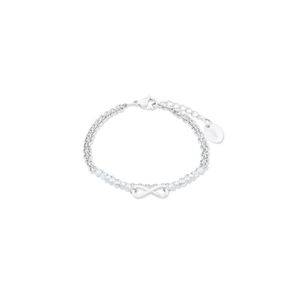 s.Oliver 2022717 Damen Armband Infinity Edelstahl Silber 20 cm s.Oliver 2022717 Damen Armband Infinity Edelstahl Silber 20 cm