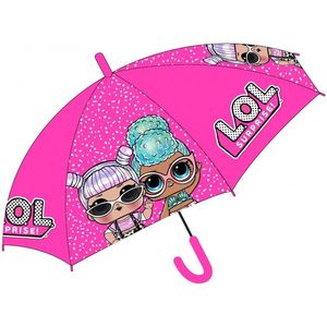 Dívčí vystřelovací deštník L.O.L. Surprise - růžový