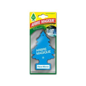 Arbre Magique lufterfrischer 12 x 7 cm Frischwasser  blau