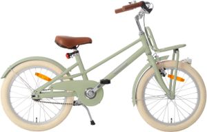 AMIGO Kinderfahrräder Mädchen Urban 18 Zoll 27 cm Mädchen Rücktrittbremse Grün
