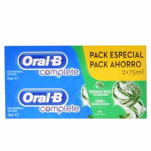 Oral-b Oral-b Complete Toothpaste Rinse + Whitening Lot 2 X 75 Ml