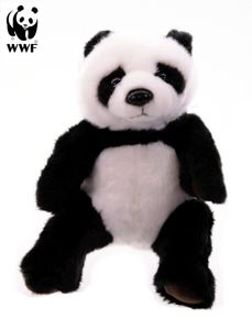 WWF Plüschtier Panda (25cm) lebensecht Kuscheltier Stofftier Bär