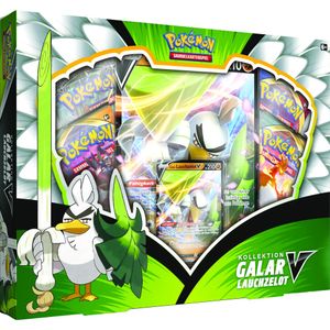 Pokemon Karten Patinaraja V Kollektion Box - DEUTSCH - NEU & OVP (4 Booster)