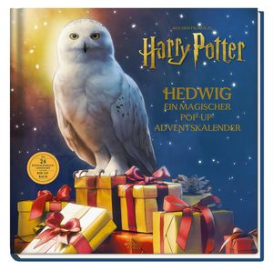 Aus den Filmen zu Harry Potter: Hedwig - ein magischer Pop-up Adventskalender: Adventskalender mit 24 Weihnachtsbaumanhängern und einem Pop-up-Baum