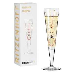 Goldnacht Champagnerglas #25 Von Werner Bohr