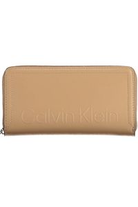 Calvin Klein Langbörse Damen Minimalhardware Z/A Wallet safari canvas