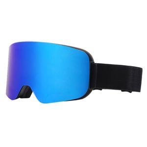 Skibrille, zylindrische Antibeschlag-Schneebrille, UV-Schutz-Skibrille für Damen und Herren