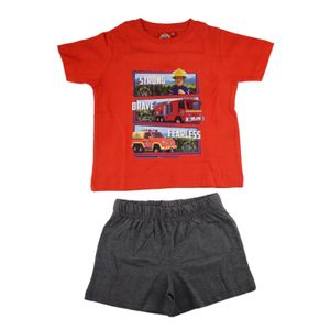 Feuerwehrmann Sam Kinder Schlafanzug Pyjama – 110/116
