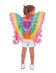 Feen-Flügel für Kinder bunt 60x54cm