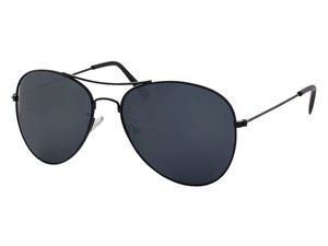 Pilotenbrille im Retro Style, Farbe wählen:schwarz dark