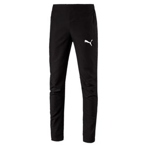 Puma Fußball Liga Sideline Woven Hose Fußballhose Herren schwarz Gr M