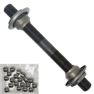 Vorderradachse 9,5mm L=130mm, mit Kugeln + Staubdeckel, Point, 30011800 Vorderradachse 9,5mm L=130mm, mit Kugeln + Staubdeckel, Point, 30011800