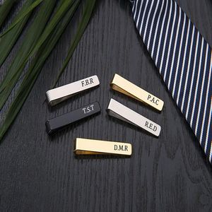 Viksword Krawattenklammer aus Edelstahl, für Herren, Anzug, Name, Logo, Krawattenklammer, Krawattenschnalle, Zubehör, Geschenk für Papa, geschäftliche Nutzung