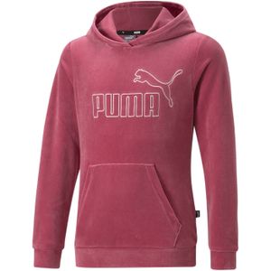 PUMA ESS   Velour Hoodie G 045 DUSTY ORCHID 164