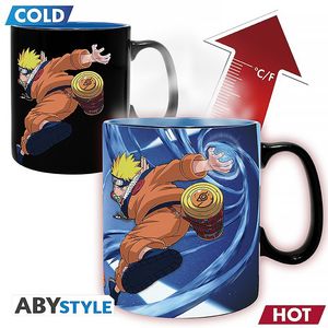 TASSE NARUTO NARUTO & SASUKE (THERMOEFFEKT) 460ML - Tassen