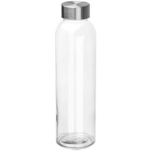 Trinkflasche / aus Glas / Füllmenge: 500ml / Farbe: transparent klar