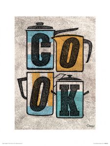 Kochkunst Poster Kunstdruck - Cook, Barry Goodman (40 x 30 cm)
