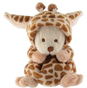 Barbara Bukowski Teddybär Giraffe Ziggy Verwandlungsbär Kuschelbär 15 cm Neu