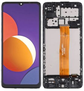 Oryginalny wyświetlacz LCD i ekran dotykowy, zamiennik ekranu do Samsung Galaxy M12 (SM-M127) (PLS) z ramką (REF), części zamienne do smartfonów