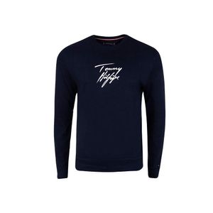 Tommy Hilfiger Herren Lounge Track Sweatshirt, Blau XL