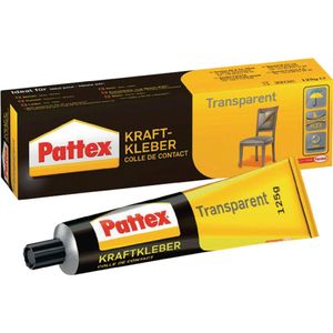 Pattex Kraftkleber Transparent hinterlässt keine Spuren 125g