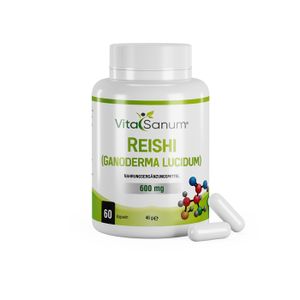 VitaSanum® - Reishi (Ganoderma lucidum) 600 mg 60 Kapseln