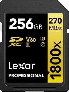 Lexar LSD1800256G-BNNNG Speicherkarte 256 GB SDXC Klasse 10 (LSD1800256G-BNNNG)