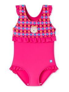 Schiesser Kleinkinder Mädchen Badeanzug Mädchen Zoe´s Cool Summer Aq pink 104