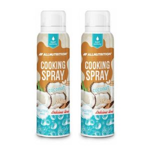 2x Allnutrition Cooking Spray Kokosnussöl 250ml Ölsprüher Ölspender Öl Sprayer Flasche Kochspray