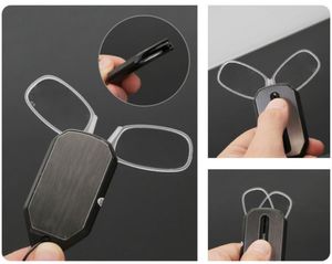 Schlüsselbund Klappbar Unisex Mini Nasenclip Lesebrille mit Etui 1.5 thinoptics