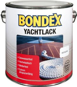 Bondex Yachtlack Bootslack Hoch glänzend, 2,5 Liter