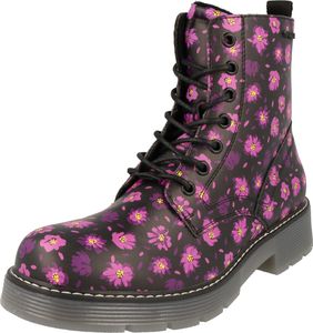 Tom Tailor Damen Schnürboot schwarz