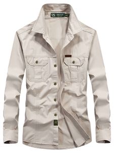 Herren Übergangsjacken Hemden Casual Tops Regular Fit Cargo Tunika Arbeit Herbst Jacke Aus Weiß,Größe L