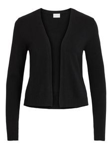 Kurze Feinstrick Cardigan Stretch Basic Jacke ohne Verschluss VIRIL | XXL