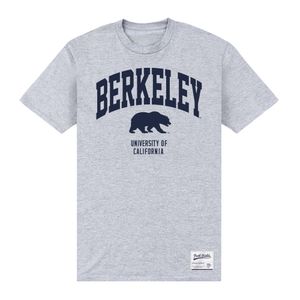 Berkeley - T-Shirt für Herren/Damen Unisex PN473 (L) (Grau meliert)