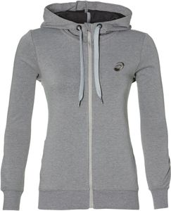 Asics ASICS CHEST LOGO FZ HOODIE W GREY M