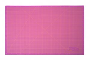 Schneidematte 3-lagig und selbstheilend violett pink 90x120cm A0
