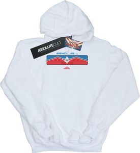 Marvel - "Sending" Kapuzenpullover für Mädchen BI5908 (128) (Weiß)