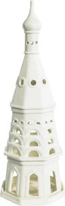 Iwan Turm Teelicht, Teelichthalter Basilius Kathedrale Moskau, Biskuitporzellan
