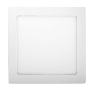 LED Solution Bílý vestavný LED panel hranatý 300 x 300mm 24W Barva světla: Teplá bílá 191107