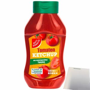 Gut& Tomaten Ketchup aus sonnengereiften Tomaten (500ml) + usy Block