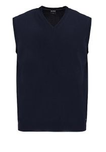 Olymp Pullunder V-Ausschnitt Wolle Nachtblau 0150/50/18, Größe: M