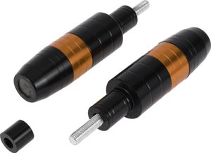8mm Motorrad Slider Rahmen Aluminiumlegierung Rad Verkleidung Schutz Crash Pad Schutzblech 21mm 117mm Orange 2 Stück 8mm Motorrad Slider Rahmen Aluminiumlegierung Rad Verkleidung Schutz Crash Pad Schutzblech 21mm 117mm Orange 2 Stück