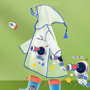 Dětská matná průhledná pláštěnka Oversize nepromokavá pláštěnka,modrá,velikost: XXL (135-155)