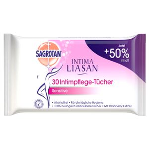 Sagrotan Intima Liasan Pflegetücher Sensitive 30 Stück