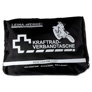 LEINA Motorrad Verbandtasche Schwarz